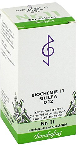 Biochemie 11 Silicea D12 Tabletten Bombastus 200 stk