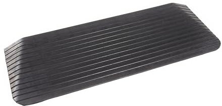 The Ramp People Rubber Ramps for Wheelchairs 2.5cm - 10cm (6.5cm/2.5) 65mm Smooth Gradient Doorway Threshold Ramp 1000kg