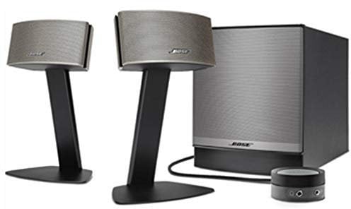 Bose Companion 50 Sistema di altoparlanti multimediali, Nero / Champagne