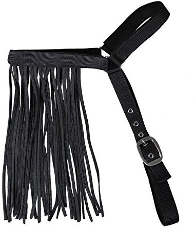 QHP Fliegenfransen extra, Größe:SH, Farbe:schwarz