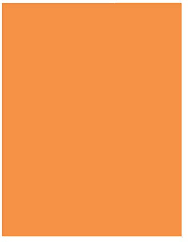 Pacon Neon 104318 Mehrzweck, 21,6 x 27,9 cm, 100 Blatt, Orange