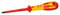 C.K Dextro VDE Phillips Head Screwdriver PH3 x 150mm, Electricians Insulated Philips Screwdrivers, 10,000v Test, Precision Grip Tip, Electrical Terminal Screw Driver, Heavy Duty Hand Tools T49142-3