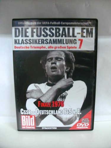 Die Fussball-EM ~ Klassikersammlung 7 ~ Deutsche Triumphe, alle grossen Spiele ~ Finale 1976 ~ CSSR-Deutschland 7:5 N. E.