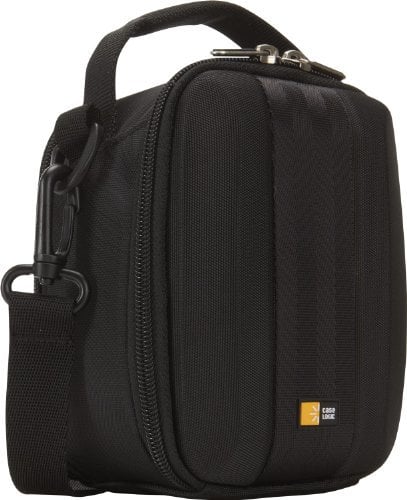 Case Logic QPB203K EVA Camcorder Case L Kameratasche inkl. Tragegriff/Schultergurt (EVA Hartschale) schwarz