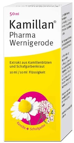 Kamillan Pharma Wernigerode 50 ml – Natürliche Pflanzenkraft aus Kamille und Schafgarbe für Haut, Schleimhäute und Magen-Darm-Beschwerden