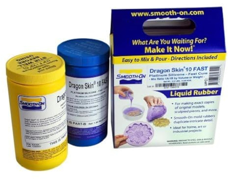 Smooth-On Dragon Skin 10 Fast Silicone Rubber - Trial Unit