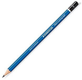 Staedtler Mars Lumograph Pencils 100 Degree of Hardness H Pack of 3