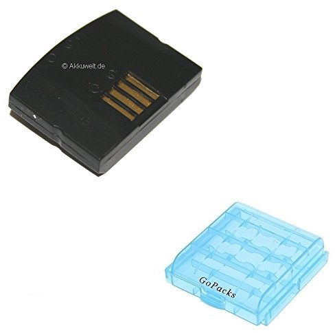 Gopacks Batteriebox (4xAAA/AA) + Ersatzakku für Sennheiser BA-300 BA300 RS4200 IS410 IS4200 RI410 Set TI 830 840 Accu Batterie Battery Bateria