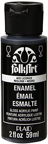 Plaid:Craft Licorice Folkart Enamels - 2oz, 40-4032