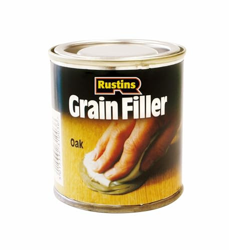 Rustins GROA230 230g Oak Grainfiller- Available in 4 Shades | Smooth Finish for Furniture, Doors & Wood Restoration