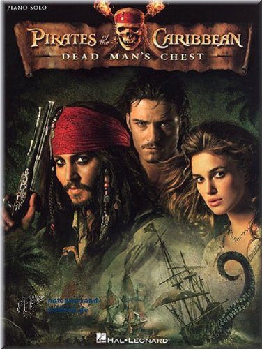 Pirates Of The Caribbean - Dead Man's Chest - Piano Solo - Klaviernoten [Musiknoten]