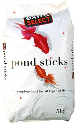 Extra Select Premium Pond Sticks Complete Fish Feed, 5 kg