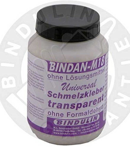 Bindan-M Schmelzkleber 600 g Dose transparent