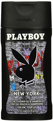 Playboy New York 2 in 1 Duschgel & Shampoo für ihn, 250 ml