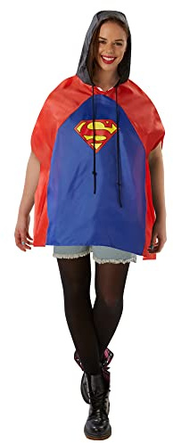 Rubies 32327 Official Superman Festival Poncho Adults One Size One Size