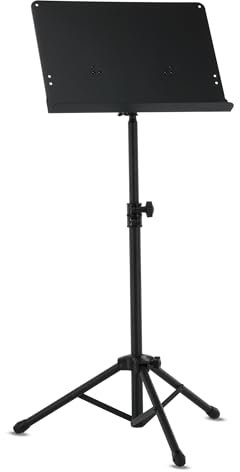 BSX Orchesterpult (Höhe 67 x 120 cm, ABS-Verbindung) schwarz