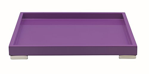 MEPRA Vassoio/Sottopiatto Quadro, Viola, Legno