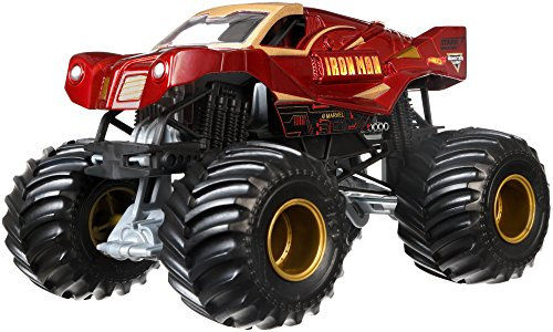 Hot Wheels Monster Jam 1:24 Die-Cast Ironman Vehicle 5 x 5.5 x 8.4 1.2 Pounds
