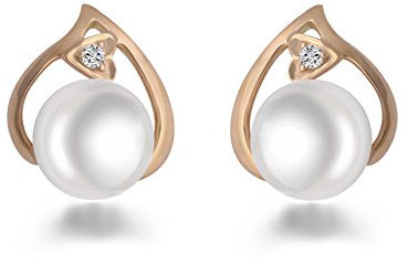 Original McPearl Diamant Akoya Perlen Ohrringe. Top Qualität aus Deutschland.