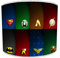 30,5cm Tabelle superhero symbol comic book lamp shades