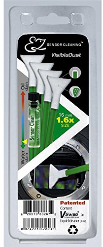 VisibleDust grüne Serie EZ Sensor Cleaning Kit - 4X VSwabs 1.6X und 1ml Sensor Clean