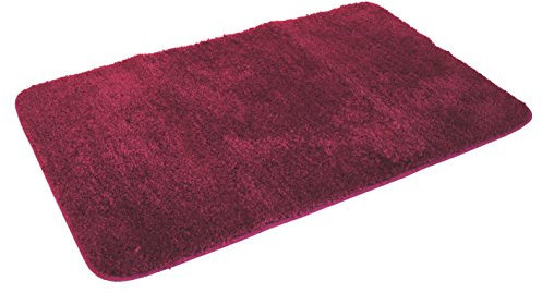 Kinzler J-10007/13 Bordeaux Badematte, Mikrofaser, 70x120 cm