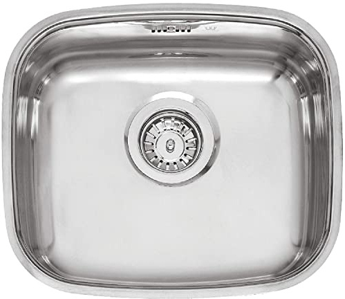 Single Bowl Chrome Stainless Steel Kitchen Sink - Reginox