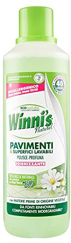 Winni's Detergente Ipoallergenico per Pavimenti e Superfici Lavabili 40 Lavaggi, 1000ml