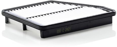 MANN-FILTER, C 2421 Luftfilter | Für PKW, Saubere Luftzufuhr, Langlebiges Filtermedium, Passgenaues Design, Echte OE-Technologie