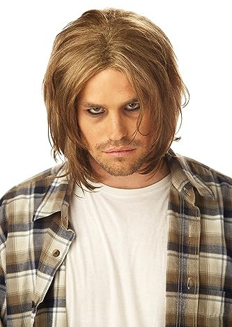 California Costumes Grunge Perücke dunkelblond