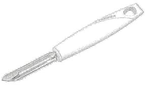 PEDRINI Lillo Next PELAPATATE C/Lama Inox, Metallo, White, One Size