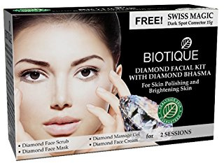 Biotique Diamond Facial Kit for Skin Polishing and Brightening Skin by Biotique