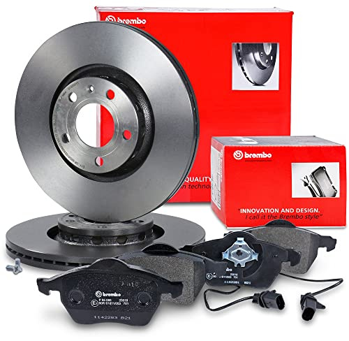 BREMBO Coated Disc Line Bremsenset Vorderachse inkl. Bremsscheiben Vorne Ø