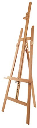 Mabef M400012 Large Lyre Easel, Wood, 86 x 70 x 177 cm