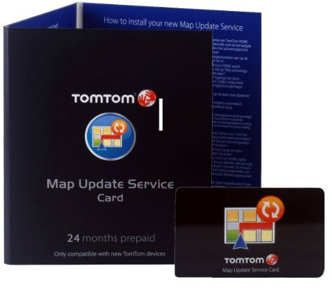 Tomtom 9SDA.001.00 Scheda Servizio Aggiornamento Mappe 24 Mesi