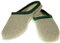 Original Erzgebirgische Filzschuhe - Walker-Filzpantoffel (42, Schuhsohle aus Filz (graue Filzsohle))
