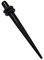 paletti Ohrdehner Dehnungsstab | Acryl Schwarz | Expander Taper | Ohrdehnungsstab 10 mm