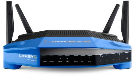 Linksys WRT1900AC Smart Wifi Dualband AC1900 Router (4 Gigabit Ports, USB3.0, eSata, 1,2GHz)