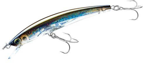 'Yo-Zuri Crystal 3D (F) 90Mm 3-1/2'' Minnow, Real Mullet'
