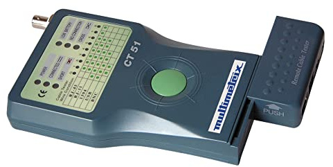 Multimetrix CT 51 Kabeltester für Netzwerk, Telekommunikation | Multimetrix Kabeltester für Computer und Telefonkabel