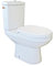 ONDÉE, Pack WC CLAIN à bride sortie Horizontale, Cuvette faible profondeur 39cm, Céramique blanche, Abattant avec frein de chute, Mécanisme de chasse 3/6L, Alimentation latérale réversible