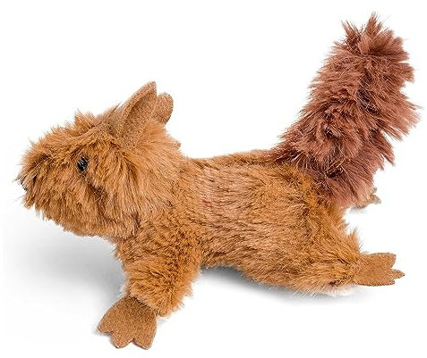 Petface Freddie Fox Plush Cat Toy Filled with Natural Catnip (Pack of 1)