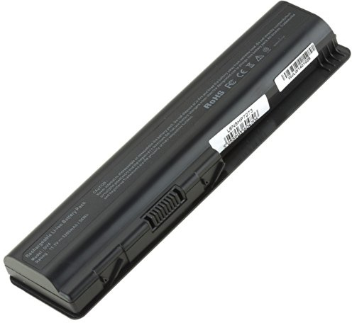 Batteria POTENZIATA HQ 5200mAh 10,8V per portatile Hp-Compaq Pavilion DV6-1013EA, DV6-1013TX, DV6-1016EZ, DV6-1018EL, DV6-1020EC, DV6-1020ED, DV6-1020EI, DV6-1020EJ, DV6-1020EK, DV6-1020EL