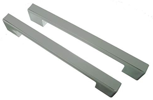 Ufixt 2 x Fits Zanussi Universal White Fridge Freezer Door Handle 240mm-275mm