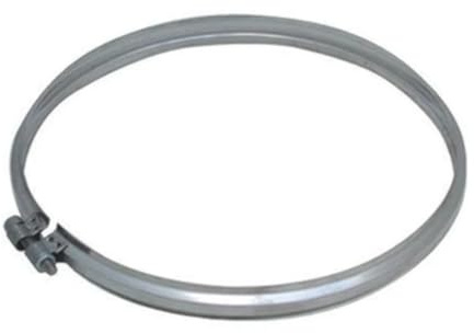 Schelle aus Stahl für Schornsteine, 140 mm