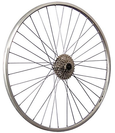 Taylor-Wheels 28 Zoll Hinterrad YAK19 / 8 Fach Kassette - Silber