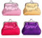 Oyachic 4 Pièces Porte-Monnaie en Paillette Fermoir Clic Clac Changement Monnaie Mini Poche à Monnaie Portefeuille Pochette Carte pour Femmes Filles