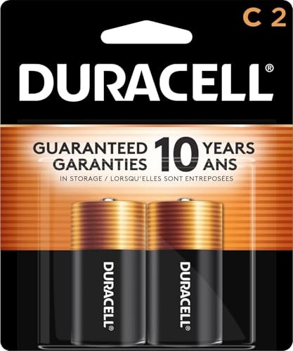 Duracell MN1400B2 non-rechargeable battery – Batteries (Alkaline, Cylindrical, 1.5 V, 0.136 kg) Black, Orange