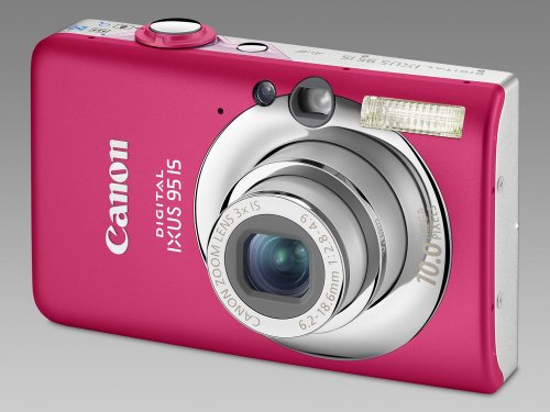 Canon Digital Ixus 95 Is - Fotocamera Digitale - Compatta - 10.0 Mpix - Zoom Ottico: 3 X - Memoria Supportata: Mmc, Sd, Scheda Di Memoria Sdhc, Mmcplus - Rosa