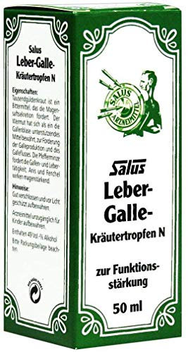 LEBER GALLE Kräutertropfen N Salus 50 ml